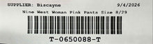 Load image into Gallery viewer, Nine West Womens Pink Cigarette Fit Denim Skinny Leg Jeans Pants Size 8/29
