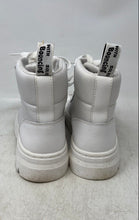 Load image into Gallery viewer, Dr. Martens Womens Combs White Lace-Up Round Toe Ankle Combat Boots Size 5
