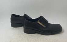 Load image into Gallery viewer, Todd Welsh Mens Black Square Toe Monk Strap Dress Shoes Size 10.5
