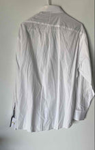Load image into Gallery viewer, Michael Kors Mens White Long Sleeve Collared Button-Up Shirt Size X-Large
