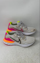 Load image into Gallery viewer, Nike Womens Renew Run Multicolor Low Top Lace-Up Sneaker Shoes Size 7.5
