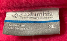 Load image into Gallery viewer, Columbia Womens Pink Long Sleeve Pockets Full-Zip Fleece Jacket Size XL
