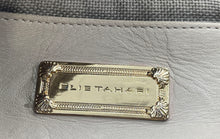 Load image into Gallery viewer, Elie Tahari Womens Beige Leather Chain Double Handle Zip Top Shoulder Bag
