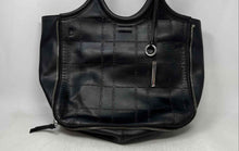 Load image into Gallery viewer, Calvin Klein Womens Black Adjustable Strap Double Handle Satchel Purse
