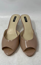 Load image into Gallery viewer, Nine West Womens Luvlie Light Brown Slip-On Stiletto Slide Sandals Size 9M
