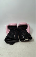 Load image into Gallery viewer, Century Womens Pink Black Adjustable Cuff Velcro MMA Kickboxing Gloves
