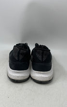 Load image into Gallery viewer, Adidas Mens Runthegame EE9647 Black Low Top Lace-Up Sneaker Shoes Size 11
