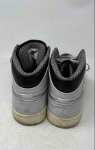 Load image into Gallery viewer, Nike Mens Air Jordan 1 Retro Silver Gray Black Sneaker Shoes Size 13 No Insole
