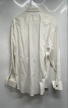 Load image into Gallery viewer, Hugo Boss Mens White Cotton Long Sleeve Regular Fit Dress Shirt Size 17.5 34/35
