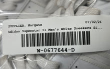 Load image into Gallery viewer, Adidas Womens Superstar FV3285 White Low Top Lace-Up Sneakers Shoes Size 8

