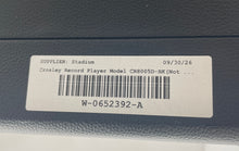 Load image into Gallery viewer, Crosley Cruiser Deluxe Model CR8005D-BK Record Portable Player Not Tested
