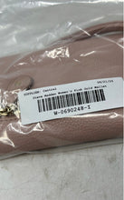 Load image into Gallery viewer, Steve Madden Womens Pink Gold Pebbled Faux Leather Trifold Wristlet Wallet
