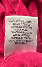 Load image into Gallery viewer, New York &amp; Company Womens Pink Short Sleeve Blouse Top Size XS
