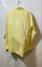 Load image into Gallery viewer, Banana Republic Mens Yellow Stretch Slim Fit Long Sleeve Dress Shirt Sz 16-16.5
