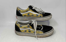 Load image into Gallery viewer, Vans Unisex Old Skool 721356 White Black Yellow Sneaker Shoes Size M 6 W 7.5
