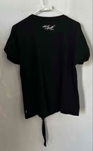 Load image into Gallery viewer, Karl Lagerfeld Womens Black Short Sleeve Eiffel Tower Graphic T-Shirt Size XS
