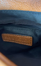 Load image into Gallery viewer, Sam &amp; Hadley Womens Brown Floral Embroidered Adjustable Strap Crossbody Handbag
