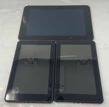 Load image into Gallery viewer, Lot Of 3 Pcs Assorted Amazon Kindle Touchscreen Tablets Not Tested For Parts
