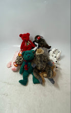 Load image into Gallery viewer, Lot Of 10 Pcs Mixed Variety Ty Beanie Baby Collection Plush Toys With Tags
