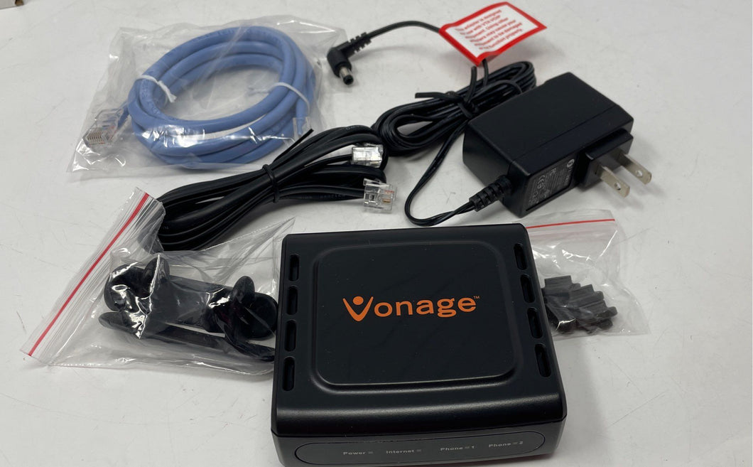 D-Link VTA-VD Telephone Adapter For Vonage W/ Accessories Open Box Not Tested