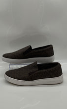 Load image into Gallery viewer, Michael Kors Womens Brown Monogram Leather Slip-On Low Top Sneakers Shoes Sz 10M
