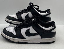 Load image into Gallery viewer, Authentic Nike Kids Dunk Low Retro CW1590-100 White Black Sneaker Shoes Size 5Y
