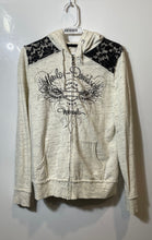 Load image into Gallery viewer, Harley Davidson Mens Gray Printed Long Sleeve Full-Zip Hoodie Size Large
