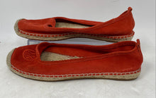 Load image into Gallery viewer, Michael Kors Womens Orange Leather Round Toe Espadrilles Flats Size 7M
