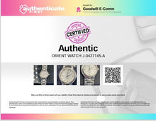 Load image into Gallery viewer, Authentic Orient Women's Silver Tone Watch
