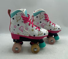 Load image into Gallery viewer, Circle Society Girls JoJo Party 169691 Multicolor Roller Skates Size 12-3 In Bag
