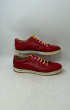 Load image into Gallery viewer, Royal Albartross Mens The Club Forato Red Leather Sneaker Shoes Size 13

