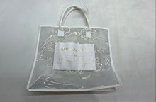 Load image into Gallery viewer, Aroma360 Paris Collection Womens White Clear Double Handle Tote Bag

