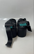 Load image into Gallery viewer, Franco Sarto Womens Colbi Black Turquoise Ankle Strap Platform Sandals Size 8.5M
