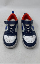 Load image into Gallery viewer, Nike Boys Court Borough Low Recraft DV5457-401 White Blue Sneakers Shoes Size 2Y
