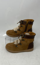 Load image into Gallery viewer, UGG Kids Ager 1018513T Brown Round Toe Side Zip Ankle Snow Boots Size 11
