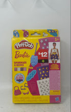 Load image into Gallery viewer, Hasbro G1364 Play-Doh Barbie Sparkles &amp; Gems Fashions Set For Age 5+ With Box

