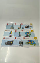 Load image into Gallery viewer, Lot Of 9 Pcs Assorted Mixed Lego Creator 3-In-1 Instruction Manuals Booklets

