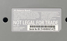 Load image into Gallery viewer, Nintendo Wii Model RVL-021 White Wireless Portable Ergonomic Balance Board
