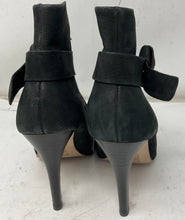 Load image into Gallery viewer, Aldo Womens Gorgeous Periera Black Leather Cone Heel Ankle Booties Size 8
