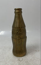 Load image into Gallery viewer, Coca-Cola Gold-Tone Brass Decorative Collectible Hollow Soda Bottle
