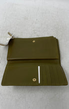 Load image into Gallery viewer, Michael Kors Womens Olive Green Leather Studded Continental Bifold Wallet W/ Tag
