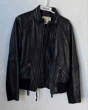 Load image into Gallery viewer, Michael Kors Mens Black Pockets Long Sleeve Full-Zip Jacket Size Medium
