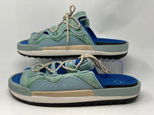 Load image into Gallery viewer, Authentic Nike Mens Offline 2.0 DJ6229-300 Light Blue Dark Slide Sandals Size 14
