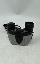 Load image into Gallery viewer, The Sharper Image 10-30x21 Zoom Silver Black Compact Optics Binocular With Case
