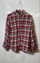 Load image into Gallery viewer, Lauren Ralph Lauren Mens Multicolor Plaid Linen Long Sleeve Button-Up Shirt Sz L
