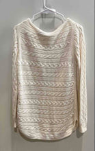 Load image into Gallery viewer, Lauren Ralph Lauren Womens Beige Cable-Knit Boat Neck Pullover Sweater Size M
