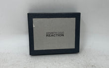 Load image into Gallery viewer, Kenneth Cole Reaction Womens Black Pebbled Leather Zip Top Coin Wallet With Box
