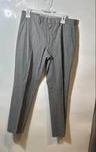 Load image into Gallery viewer, J.Crew Mens Gray Heather Flat Front Straight Leg Dress Pants Size 32x32
