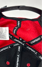 Load image into Gallery viewer, Air Jordan Mens Red Black Jumpman Logo Adjustable Snapback Hat Size 4/7
