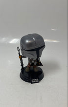 Load image into Gallery viewer, Funko Pop! Star Wars The Mandalorian With Darksaber Vinyl Action Figure
